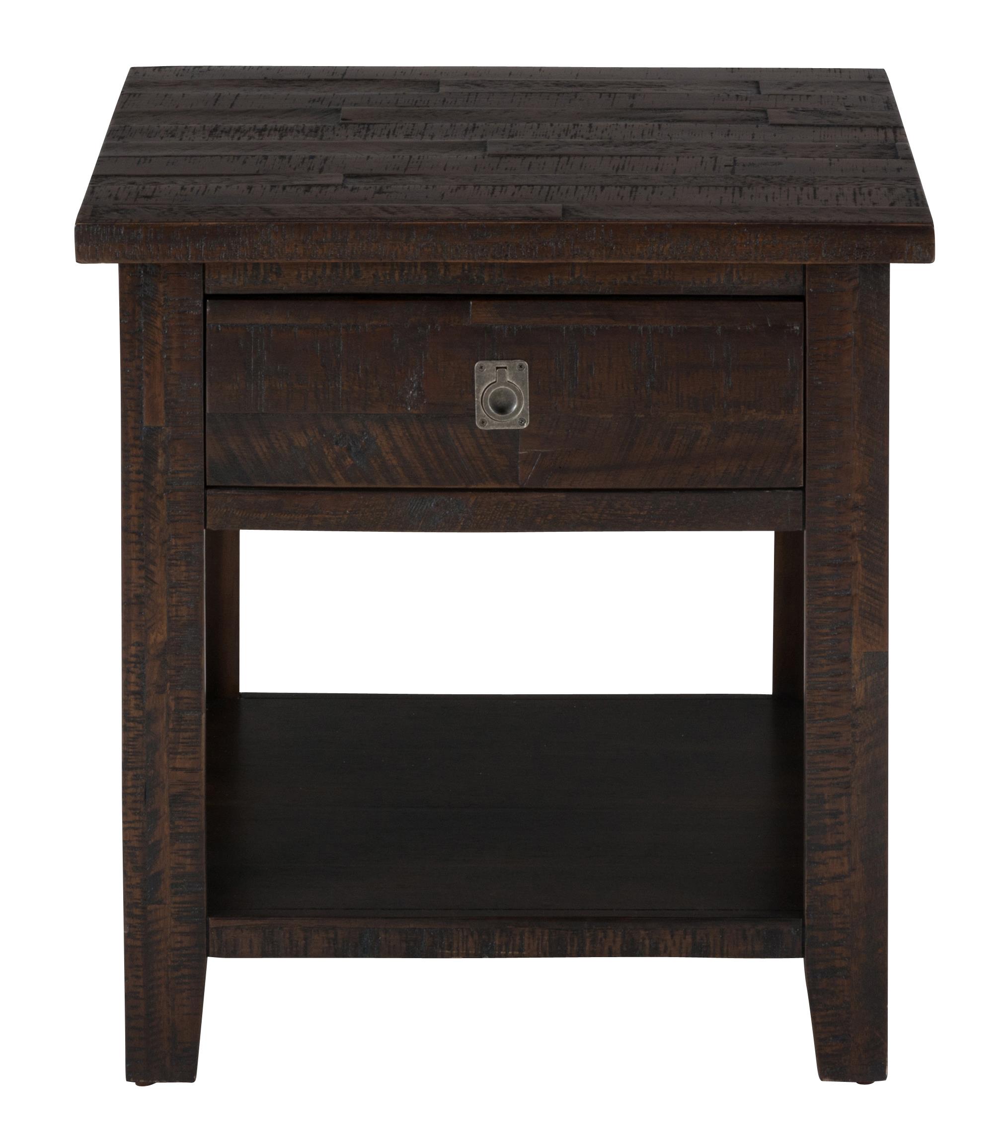 Jofran Kona Grove 704 3 Square End Table Dunk Bright